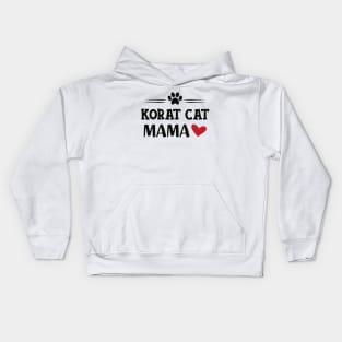 Korat Cat Mama Kids Hoodie